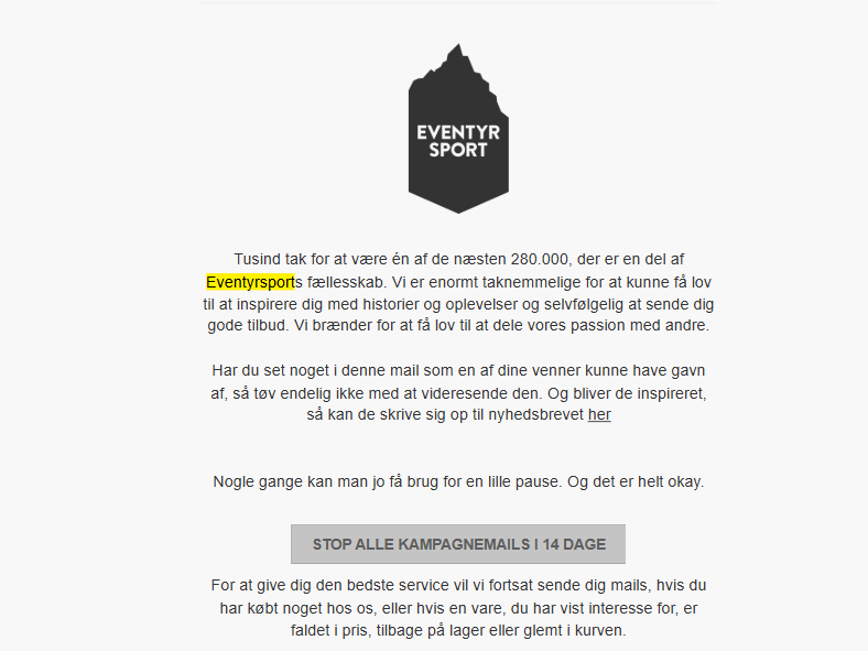 Sådan undgår du mange afmeldinger i højsæsonen med en enkel opt-out